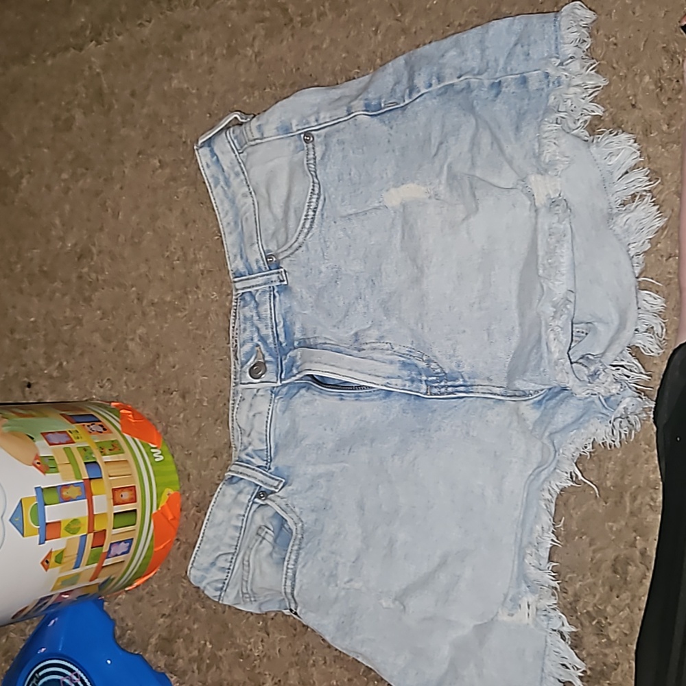 High waisted shorts
